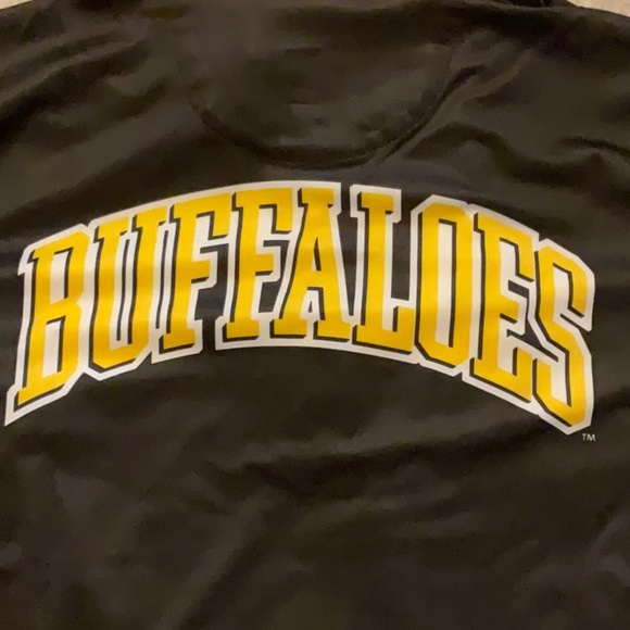 NWT University of Colorado-Boulder “retro” 1/4 zip SKO BUFFS 19Nine Brand - Picture 5 of 5